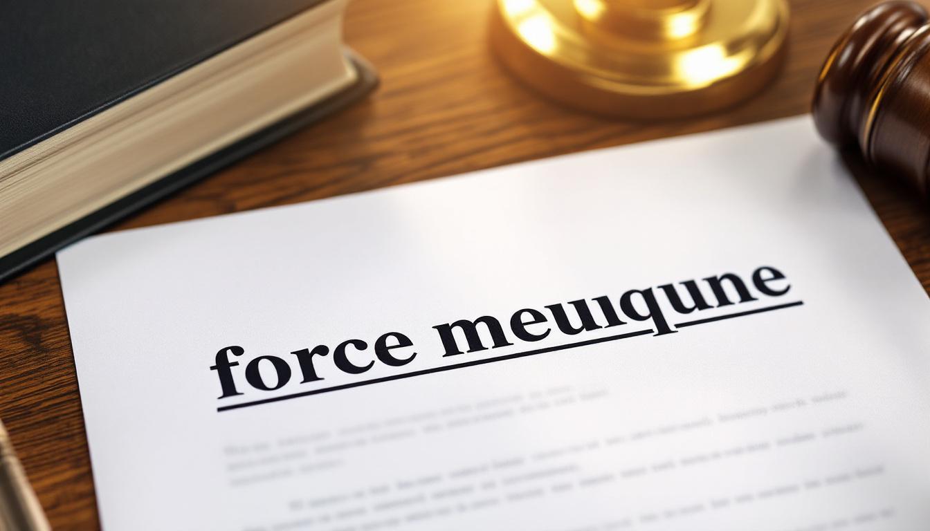 Les impacts de la force majeure sur vos obligations contractuelles