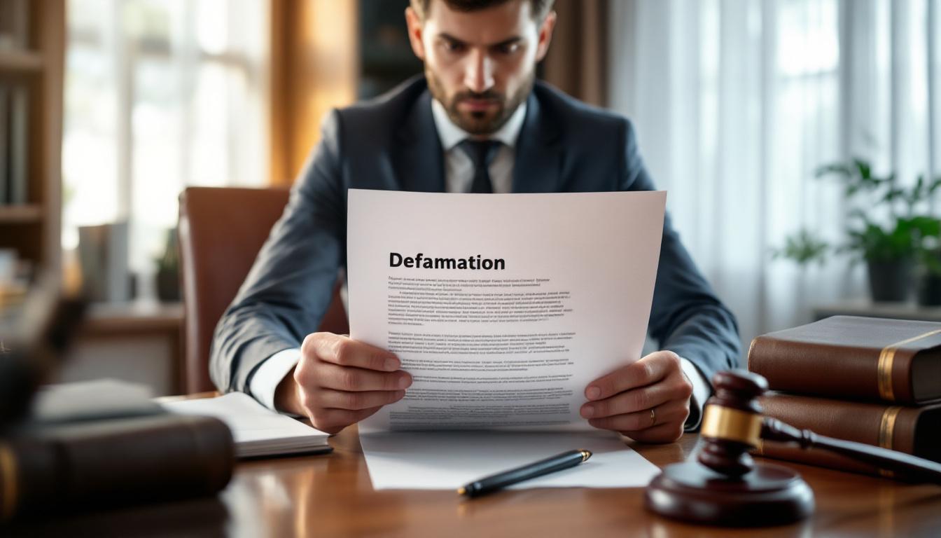 Comment se défendre contre une accusation de diffamation