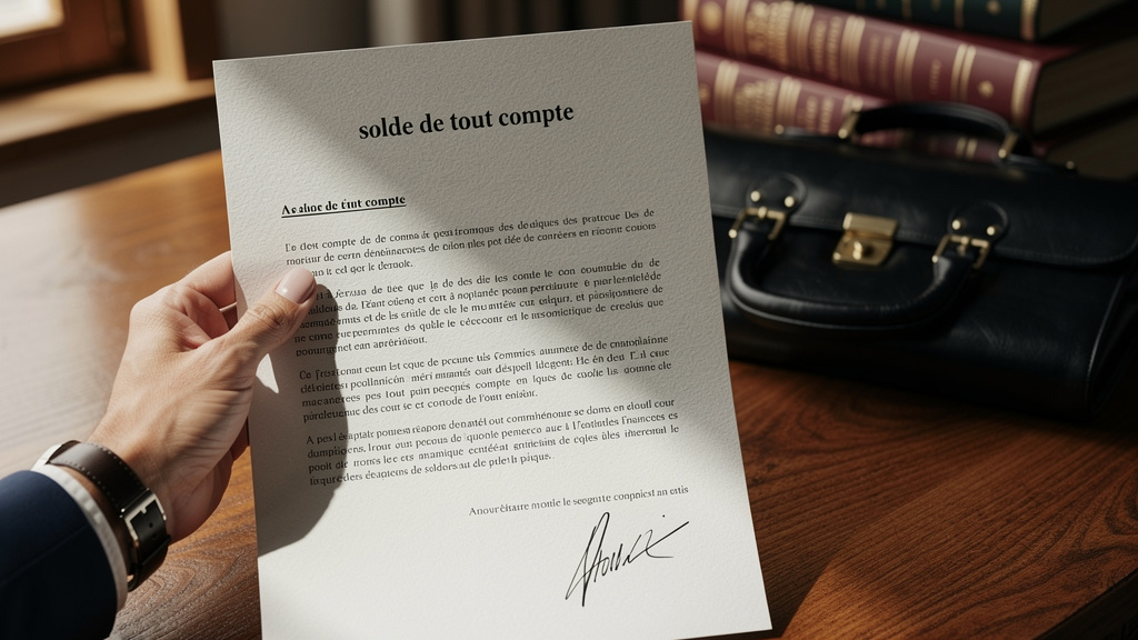Solde de tout compte délai : comment éviter les litiges