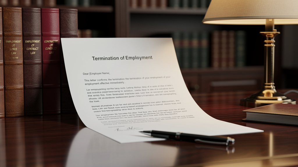 Comment une lettre de licenciement nounou peut protéger l'employeur