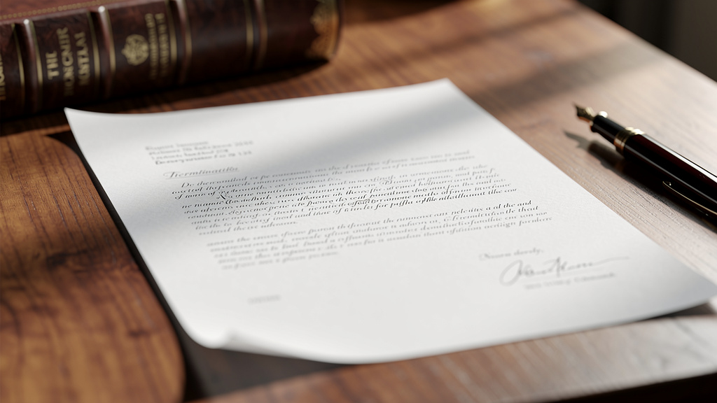Licenciement nounou lettre : conseils pour éviter le conflit